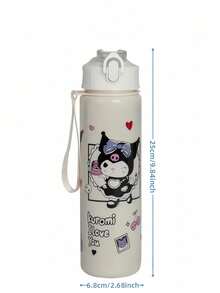 Sanrio 1 كوب سعة كبيرة 26 أونصة مقاوم للتسرب مع غطاء قابل للقفل ومقبض - تصميم شخصية كيوت - مناسب للسفر والمدرسة والنادي وهدايا عيد الميلاد والكريسماس - ضروري للمعجبين ، خيار مثالي للعطلات