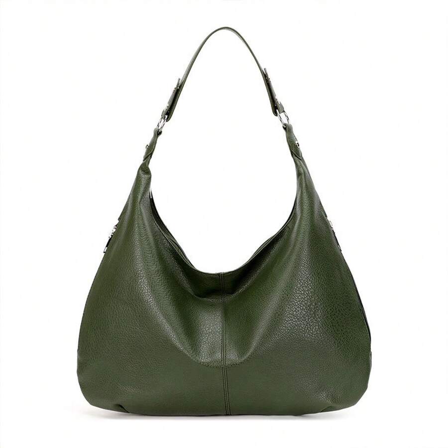 Men Tote Bags - Dark Green - View 1