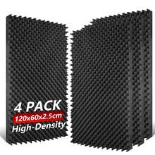 TOUO 工作室吸音泡沫板 47.2"X23.6"X2"/1.18" 隔音墙垫，用于减少播客室、办公室、工作室的回声，吸音装饰板，多种颜色可选，1-4 片装 - 彩色 - 查看 15