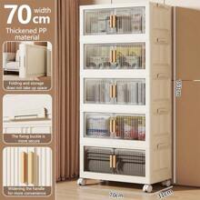 Foldable Wardrobe Closet, Adult Storage Cabinet For Bedroom, No-Assembly Required, Simple Clothes Organizer, Baby Clothes Cabinet