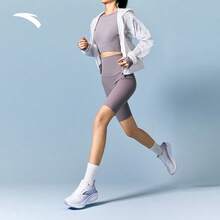 Giày chạy bộ thể dục ANTA Cloud Feels cho nữ, giày thể thao tập luyện Zumba, đi bộ, chạy bộ 922525537 - Trắng/Tím-2 - Xem 5