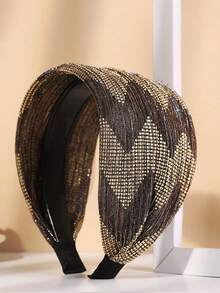 1条女士网眼多色透气发带，时尚优雅，百搭日常发饰，发圈头饰发带美容家居发饰 - 彩色 - 查看 9