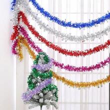10pcs Christmas Tinsel Garland, Bar, School, Party Atmosphere Decor, Christmas Tree Decoration, Suitable For Birthday, Wedding, Holiday And Christmas Decoration, Birthday Party Decor | Shiny Tassels | Durable Plastic Tassels, Birthday Party Decor Home Decor Christmas Decorations Room Decor Winter
