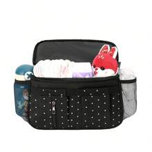 Universal Stroller Organizer, Essential For Your Baby's Travel, Stroller Caddy With Shoulder Strap, Stroller Accessories