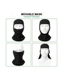 1pc Unisex Balaclava Face Mask, Camouflage Print Design, Breathable, Suitable For Outdoor Activities Such As Travel, Cycling, Hiking In Spring And Summer