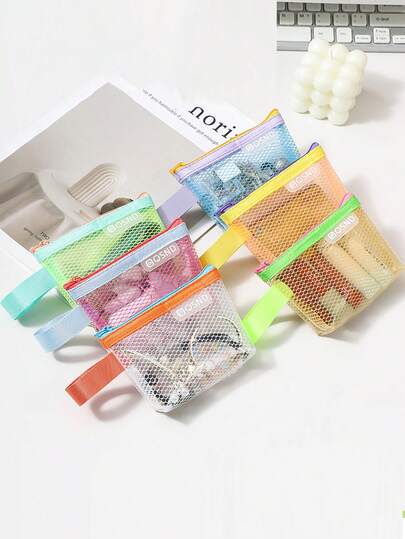 格子撞色零钱包、钥匙卡包、透明零钱包、数据线收纳包、无线耳机收纳袋