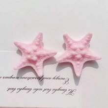 4pcs Set Elegant Starfish Hair Clips - Bohemian Resin Mermaid Tail Hair Accessories, Suitable For Women, Perfect For Beach And Ocean Themed Parties Halloween