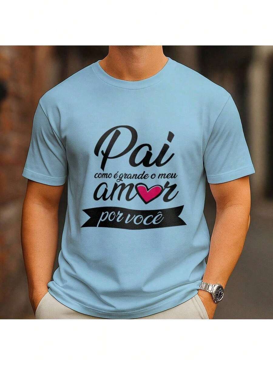 Men's T-Shirt Dad Infinite Love | Casual, Creative And Comfortable