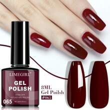 Limegirl凝胶指甲油套装，每瓶8毫升，UV/LED固化，持久耐用，不含酒精，适合DIY美甲沙龙，也是送给女性的礼物。