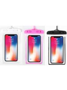 1/3/5 pezzi Custodia impermeabile e trasparente per telefono, protezione subacquea per nuoto, immersioni, surf e kayak | Compatibile con touch screen | Ideale per spiaggia, crociera, pesca e attività all'aperto | Essenziale per le vacanze estive