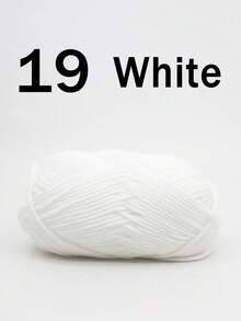 1/2pcs 5-Ply Mixed Milky Acrylic Yarn, 50g/Pc, 100% Acrylic Soft Yarn, Medium Coarse Milk Yarn - Perfect For Hand Knitting, Hand Weaving, DIY Crafts, Knitting, And Crochet, Soft & Versatile, Used For DIY Crocheting And Knitting Bags