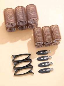 28 件/套大号卷发器带夹子，自夹式卷发器适用于长/中/短发和刘海，DIY 卷发工具（包括 12 个大卷发管 +16 个夹子）、卷发器、卷发刷、卷发器、卷发产品、卷发器、卷发器、卷发、卷发工具、卷发器、头发、卷发器、卷发、无热卷发、无热卷发、卷发器、理发师、美发工具、美发产品、发饰、卷发器、理发配件、旅行、卷发器、美发用品、发饰、卷发产品、卷发器、卷发器、美发设备、配件、卷发、卷发工具、卷发器、圣诞节、理发店、Rizador De Cabello、Barberia配饰,Par El Cabello 配饰,Modelador De Cachos,Peluqueria - 咖啡棕 - 查看 8