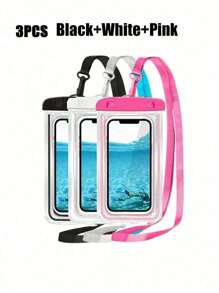 Custodia impermeabile universale per telefono, borsa impermeabile per telefono cellulare, sacchetto impermeabile per telefono, borsa impermeabile per telefono, compatibile con e adatta a tutti i modelli di telefoni cellulari, per nuoto, rafting, immersioni, fotografia subacquea, spiaggia, viaggi, vacanze, piscina, sport all'aperto.