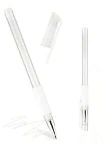 2 pezzi/3 pezzi/4 pezzi/5 pezzi/6 pezzi Penna segnatratto per microblading delle sopracciglia bianche, penna segnatratto per la pelle, strumenti di mappatura per il posizionamento del trucco permanente per sopracciglia
