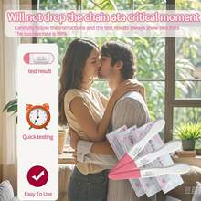 假验孕棒，恶作剧道具，给老公的快速测试，愚人节送给男友的搞笑礼物 - 彩色 - 查看 6