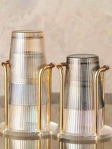 1 件优雅亚克力一次性杯架，适合家庭、咖啡馆、办公室和酒店使用 - 彩色 - 查看 4