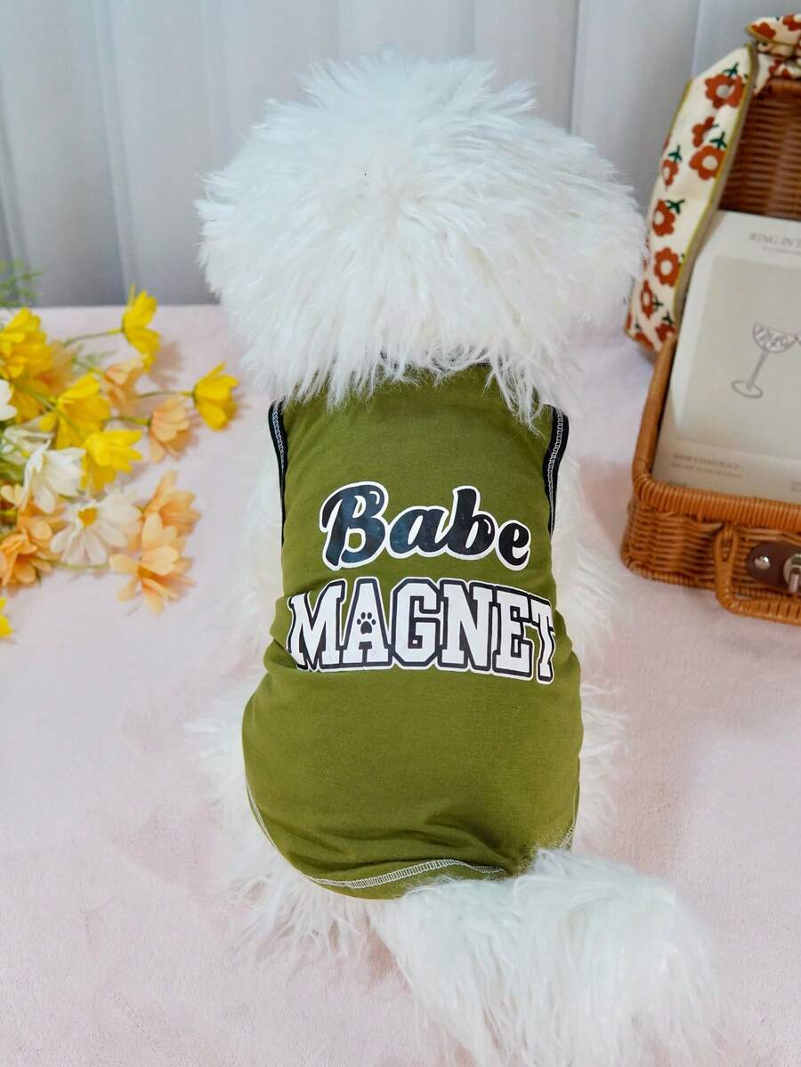 Pet Vest Outerwear, Small Cat & Dog Clothes, Suitable For Pomeranian & Poodle