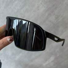 1 件女士个性化眼镜户外全框时尚男女通用运动骑行旅行秋季配件护目镜