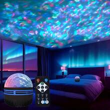 USB Projection Lamp - RGB Multi-Color LED Decorative Light, USB Powered, No Battery Required, Includes Electronic Components, Suitable For Living Room, Bedroom, Kitchen, Dining Room, Bar - Ideal Gift For Halloween, Christmas - Multi-color light - View 3