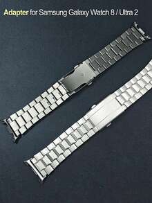 Zestaw 6 złączy do zegarków, w tym 2 adaptery ze stopu metalu kompatybilne z klasycznym paskiem do zegarka Galaxy Watch 8, 3 teleskopy i 1 narzędzie 20 mm 22 mm Akcesoria do złączy do inteligentnego zegarka - Wielokolorowe - Zobacz 8