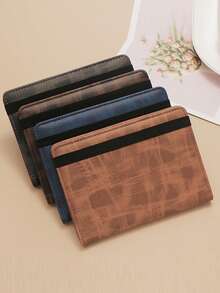Leather Passport Holder, Document Bag Card Holder, RFID Anti-Theft Passport Cover, Portable Multi-Function Passport Bag - Multicolor - View 1