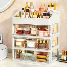 1 White Multi-Layer Cosmetics Storage Box, Single-Layer Drawer, Multi-Layer Drawer, Skin Care Transparent Shelf, Lipstick Facial Mask Storage, Skin Care Products Storage, Perfume Storage, Makeup Brush Storage Box Bag, Bags, Makeup Bag, Vanity, Travel, Make Up Bag, Storage, Makeup Organizer, Toiletry Bag, Desk Organiser, Cosmetic Bag, Makeup Pouch, Make Up Organizer, Vanity Accessories, Make Up Pouch, Make Up Bags, Jewellery Box, Pouch, Makeup Brush Holder, Brush Holder, Perfume Organiser, Pouch Bag,Room Decor - White - View 8