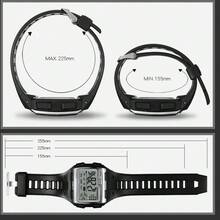 Men's Fashion Sports Digital Watch Outdoor Waterproof Watch Military LED Backlight Large Screen Wristwatch - 黑色 - 查看 9