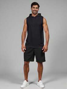 Men Sports Tees & Tanks - Black - View 3