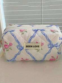 3/1 Stücke Dreier-Set/Eine süße Blumenstickerei Cord Kosmetiktasche, zum Aufbewahren von Pflegeprodukten, Lippenstift, Haraccessoires oder als Reiseaccessoires, Geburtstagsgeschenke, Brautjungferngeschenke, Lehrergeschenke oder Muttertagsgeschenke, geeignet für Mädchen Kosmetiktaschen, Schulmaterial, Reiseaccessoires, Urlaubsaccessoires, Kosmetiktaschen, Kosmetikorganizer, Winterurlaub 2024 Organizer, Kosmetikaufbewahrung