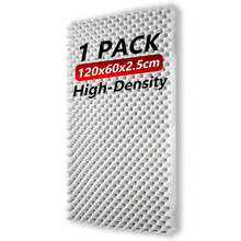 TOUO 工作室吸音泡沫板 47.2"X23.6"X2"/1.18" 隔音墙垫，用于减少播客室、办公室、工作室的回声，吸音装饰板，多种颜色可选，1-4 片装 - 彩色 - 查看 11