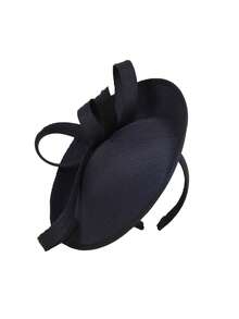 HIMESPORT Mũ dự tiệc trang trọng dành cho nữ, kiểu mũ Kentucky thanh lịch có nơ, phù hợp cho cô dâu, đám cưới, tiệc trà, tiệc cocktail. - A - Xem 2