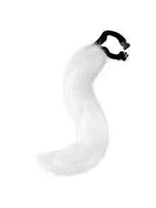 Four-Piece Multi-Color Fox Suit Cosplay Mask Headband Suit Party Stage Costume Suit Combination Halloween Fun Sexy Dress - 白色 - 查看 5