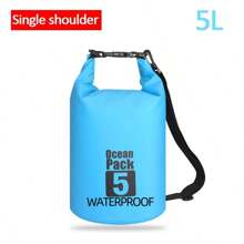 1 pezzo Borsa impermeabile in materiale PVC con motivo a , adatta per sport all'aperto, borsa multifunzionale impermeabile, portatile per imitazione, rafting, conservazione multiuso all aperto