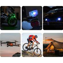 Car Cruise Flashing Light, Triangular Solar Navigation Light Solar Trailer Warning Light, Scooter Marker Lamp, Waterproof LED Beads, Motorbike Rear Bumper, PC Material, Compact Size, Safety Signal, Night Visibility - Black - View 11