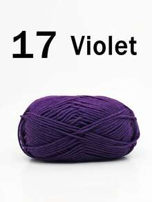 1/2pcs 5-Ply Mixed Milky Acrylic Yarn, 50g/Pc, 100% Acrylic Soft Yarn, Medium Coarse Milk Yarn - Perfect For Hand Knitting, Hand Weaving, DIY Crafts, Knitting, And Crochet, Soft & Versatile, Used For DIY Crocheting And Knitting Bags