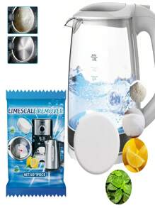 Limescale Cleaning Effervescent Tablets, Cleaning And Renewing Kettle, Coffee Machine Stubborn Stains And Limescale