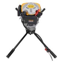 SENDERPICK 4 Stroke Post Hole Digging Machine Earth Digging Machine Two Man Earth Digging Machine - Black - View 9