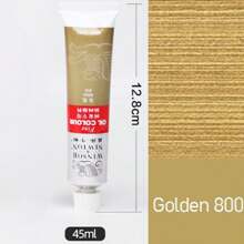 1 件温莎牛顿 45 毫升单管油画颜料，适合初学者绘画单管油画颜料。油画套装、水彩套装、丙烯套装、初学者级颜料 12/18/24/36 色 10ML 绘画套装。（新旧包装随机） - 均碼 - 查看 16