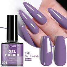 Limegirl凝胶指甲油套装，每瓶8毫升，UV/LED固化，持久耐用，不含酒精，适合DIY美甲沙龙，也是送给女性的礼物。