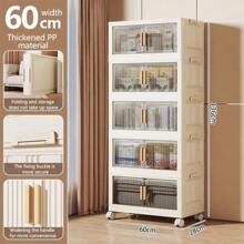 Foldable Wardrobe Closet, Adult Storage Cabinet For Bedroom, No-Assembly Required, Simple Clothes Organizer, Baby Clothes Cabinet