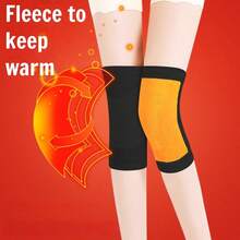 Knee Pads For Men And Women, Knee Joint Warm And Thickened With Fleece For Elderly People, Winter Cold Proof Leg Guards