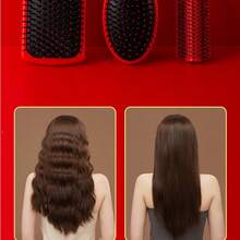 Air Cushion Comb, Inward Curling Styling Hair Roller Brush, Straight Hair Air Cushion Massage Comb, Large Paddle Brush, Nylon Bristle Curling Comb, Air Cushion Massage Comb, Detangling Brush, Portable Smooth Hair Comb