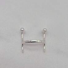 女士假鼻环 仿鼻中隔鼻环 精致 CZ 鼻环 首饰 派对舞会礼物 送给朋友 - 多色-1 - 查看 7