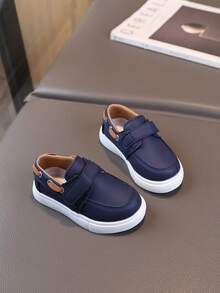 1 Pair Kids Shoes, New Spring/Autumn Boys Sports Shoes Girls Casual Sneakers, Soft Sole Baby Shoes - Blue - View 5