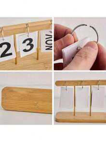 Nordic Minimalist And Creative Page Turning Calendar, Desk Calendar Decoration, Home Living Room Dining Table, Coffee Table, Office Desk Decoration Best Gifts Birthday Graduation