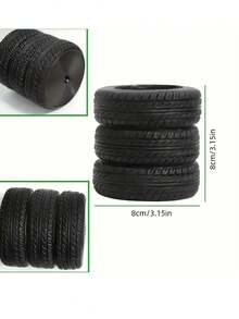 轮胎造型桌面笔筒 - 塑料材质，办公装饰配件及文具礼品，男女通用，笔筒，文具，铅笔盒，铅笔袋，学习用品，大号铅笔盒，办公设备，学习用品，便签本，可爱装饰，返校季必备，圆珠笔，学习用品 - 黑色 - 查看 7