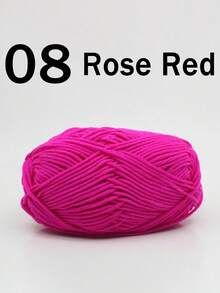 1/2pcs 5-Ply Mixed Milky Acrylic Yarn, 50g/Pc, 100% Acrylic Soft Yarn, Medium Coarse Milk Yarn - Perfect For Hand Knitting, Hand Weaving, DIY Crafts, Knitting, And Crochet, Soft & Versatile, Used For DIY Crocheting And Knitting Bags