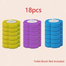 带替换头的一次性马桶刷，浴室清洁全套，壁挂式设计