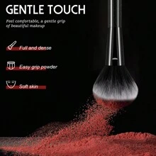 20支化妆刷，采用优质合成纤维制成，涵盖多种类型，例如日常散粉刷、粉底刷、晕染刷、定妆刷、腮红刷、遮瑕刷和眼影刷。适合所有肤质和人群，是旅行必备佳品，也是情人节、情人节、经济实惠的旅行化妆刷套装、送给女性的礼物、化妆师的理想之选，更是专业化妆师的完美之选。