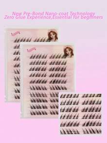 120Clusters C Curl Fox Eye Lashes Pre Glued Eyelashes End Eye Elongated Self Adhesive Eyelash 13mm Fox Style DIY Lashes Natural And Realistic False Eyelashes With Segmented Design Large Capacity Eyelash With Upward-Angled Suitable For Daily Use Gift For Women & Girllash Clusters,Eyelash Clusters,Individual Eyelashes,Lashes,Fake Lashes